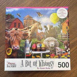 Farm animal puzzle